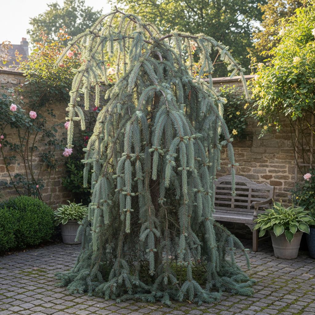 Picea glauca 'Pendula' (Pino bianco piangente) (Picea glauca 'Pendula')