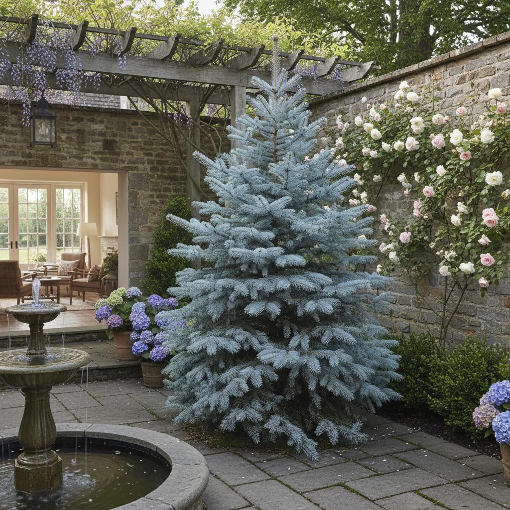 Pino di Colorado 'Baby Blue Eyes' (Picea pungens 'Baby Blue Eyes')