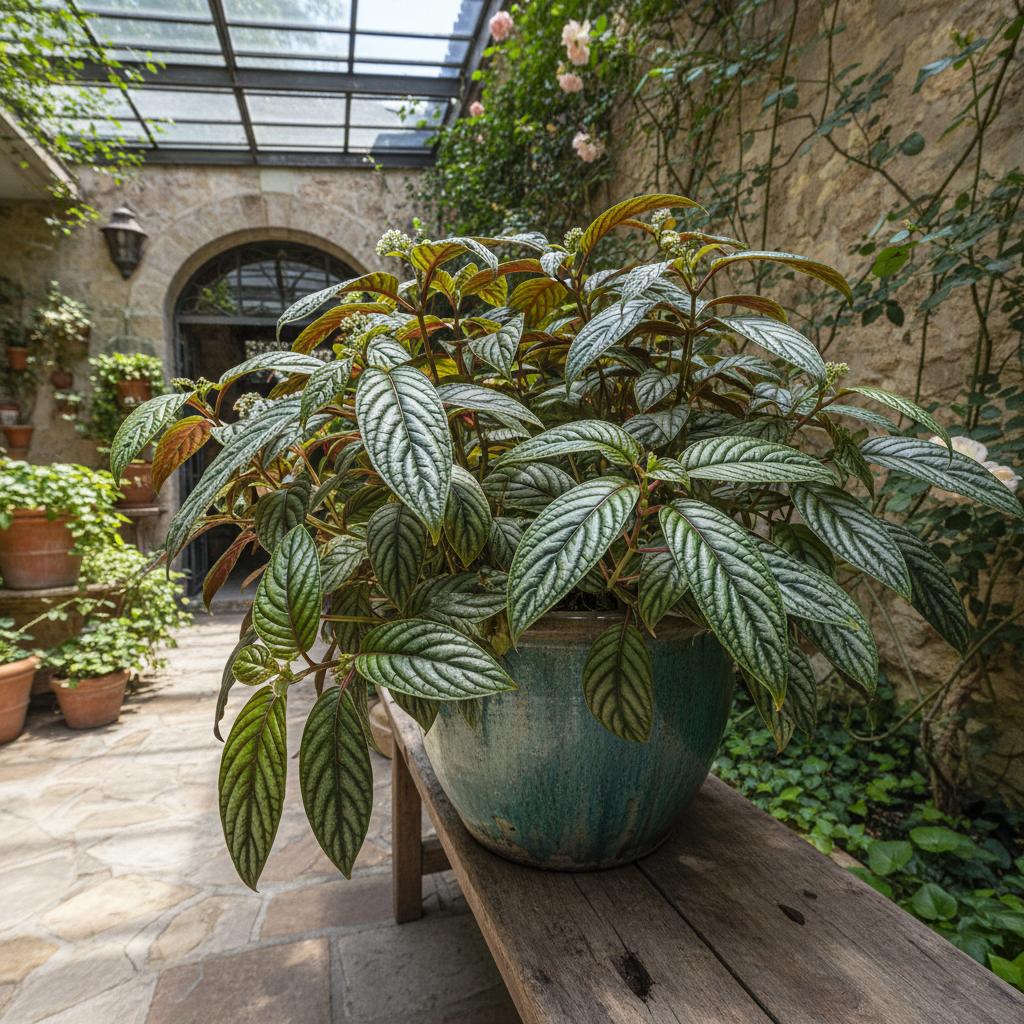 Pilea di Cadière (Pianta dell'alluminio) (Pilea cadierei)