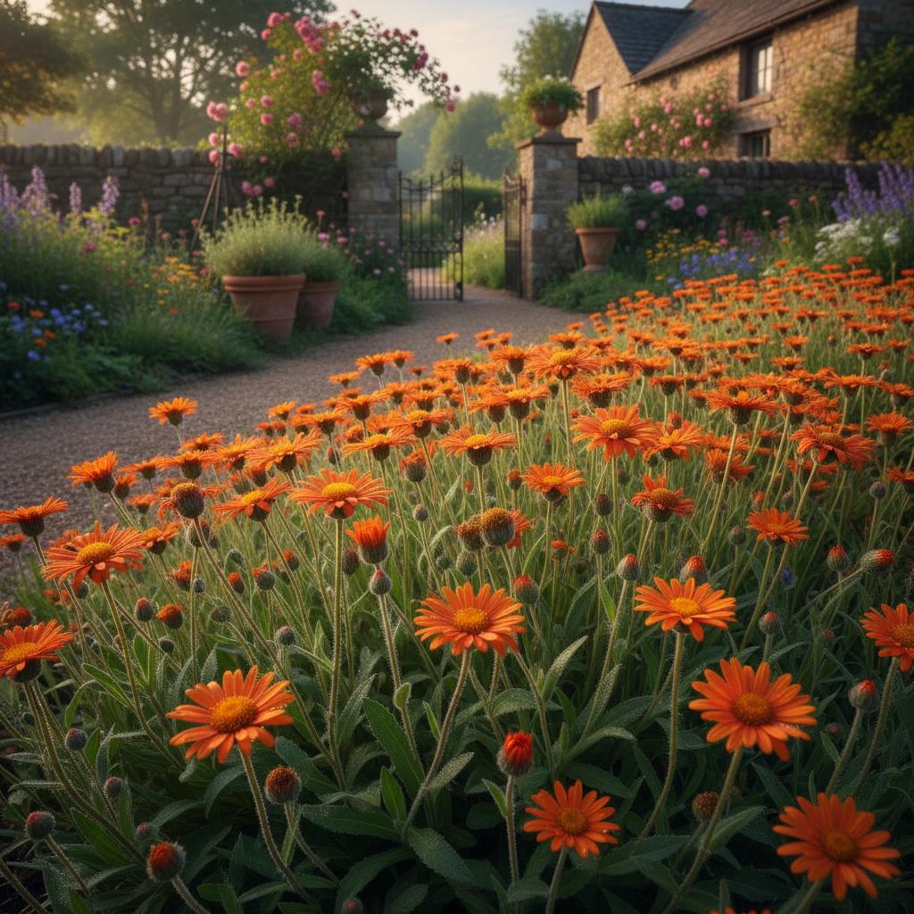 Erba falcara arancione (Pilosella aurantiaca)