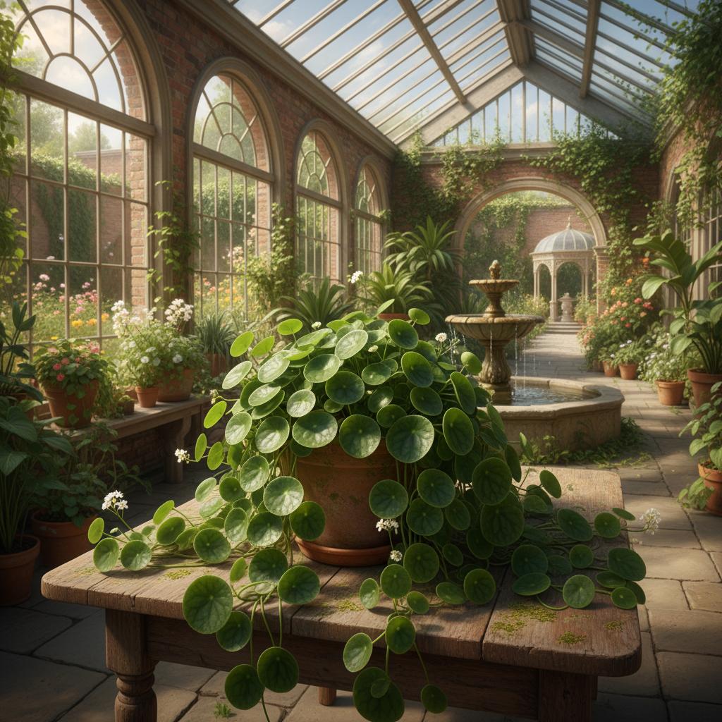 Pianta monetina (Pilea nummulariifolia)