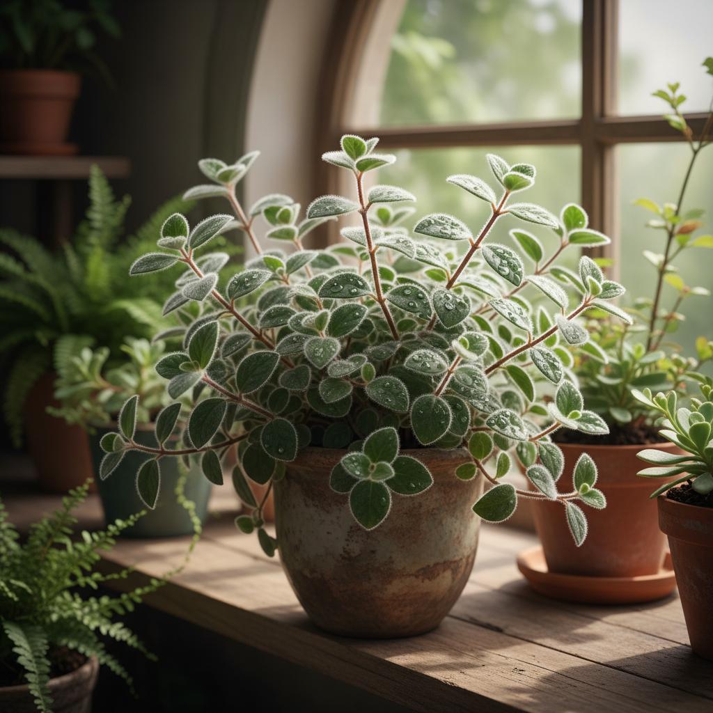 Pilea pubescente (Pilea pubescens)