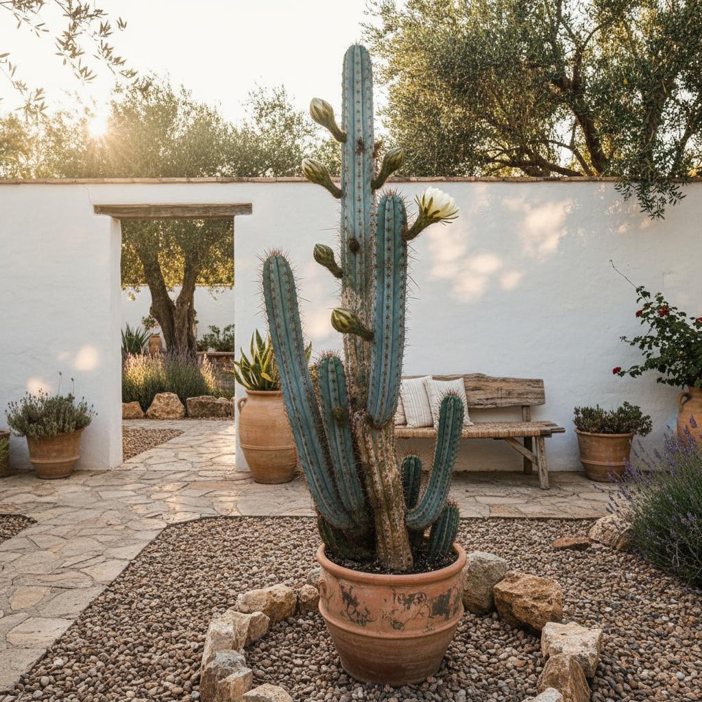 Cactus azzurro (Pilosocereus azzurro) (Pilosocereus azureus)