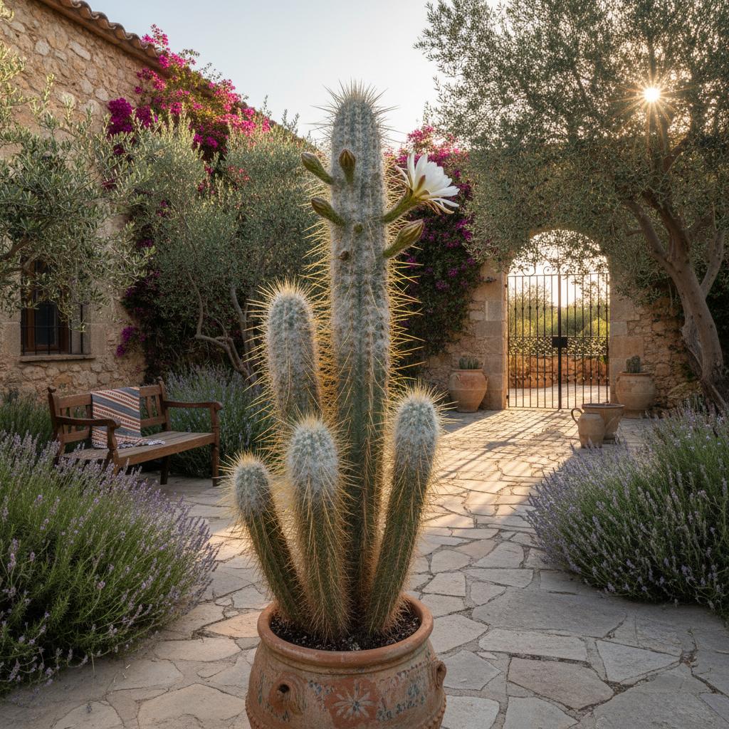 Cactus lanuginoso (Pilosocereus lanuginosus)