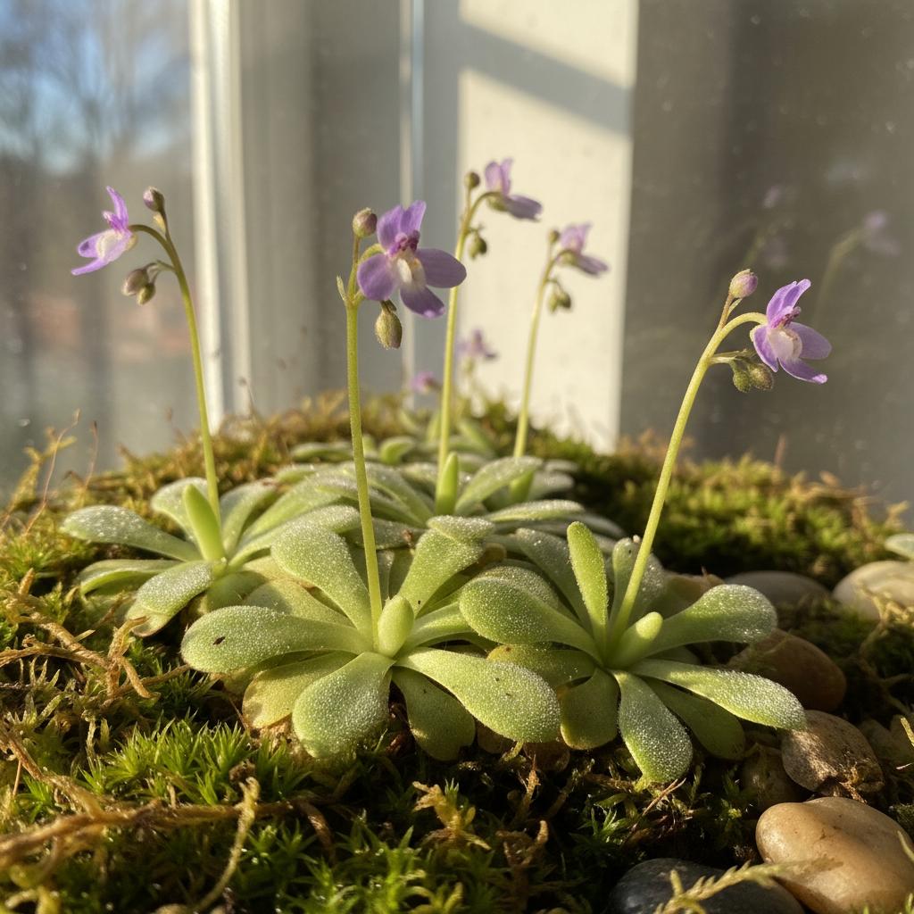 普通捕虫堇 (Pinguicula vulgaris)