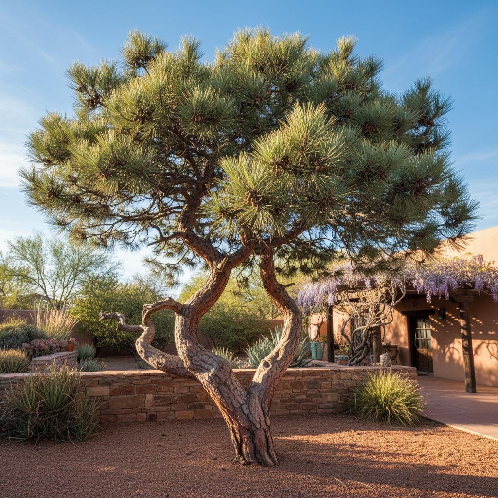 Pino a foglia singola (Pino pinyon a foglia singola) (Pinus monophylla)