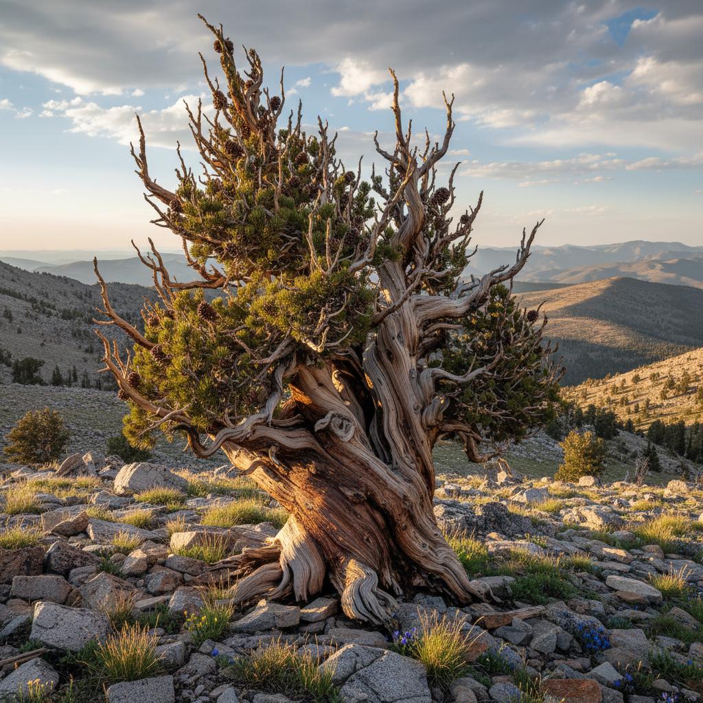 Pino longevo (pino a setole lunghe) (Pinus longaeva)