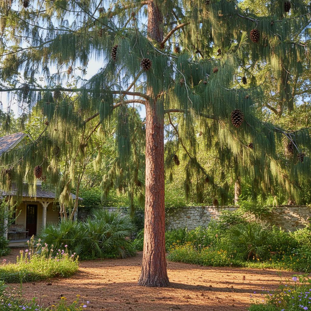 Pino a foglia lunga (Pino palustre) (Pinus palustris)