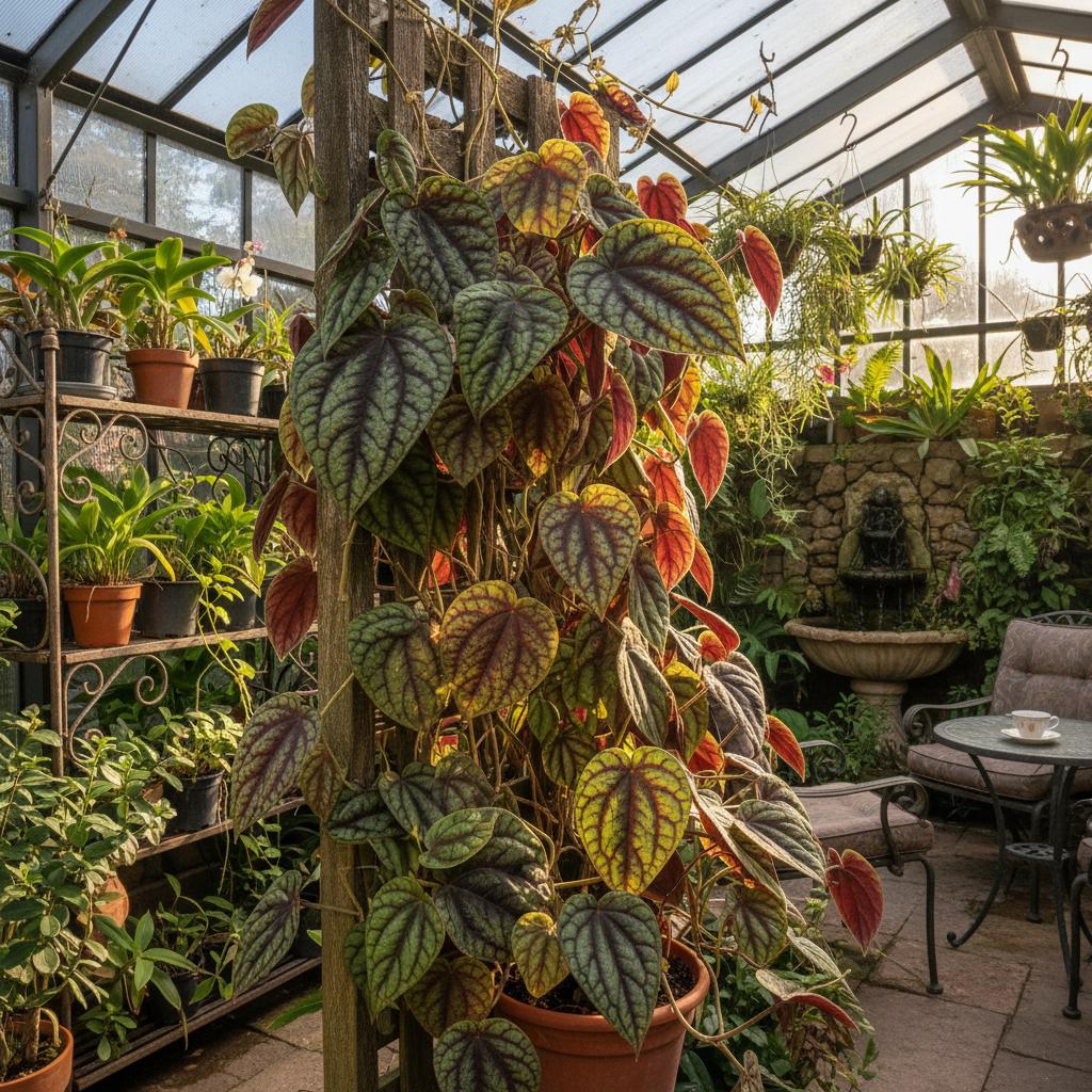 Piper rosso (Betel rosso) (Piper crocatum)