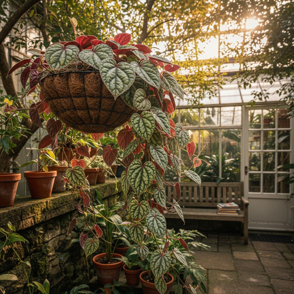 Piper crocatum (Piper ornamentale) (Piper ornatum)