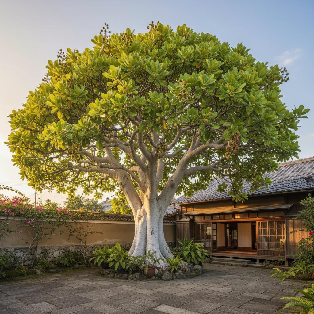 Albero della colla d'uccello (Pisonia grandis)