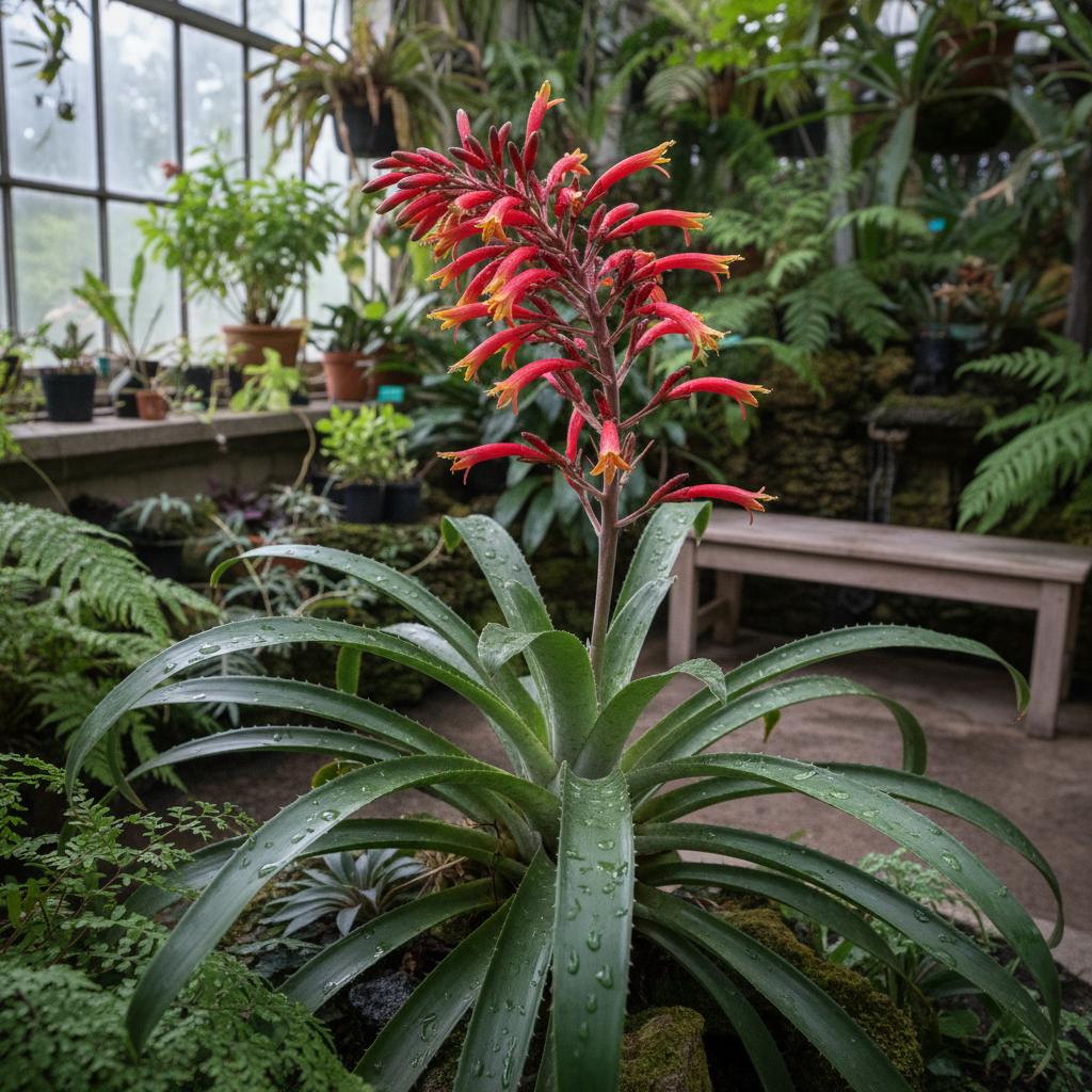 Bromelia africana (Pitcairnia feliciana)