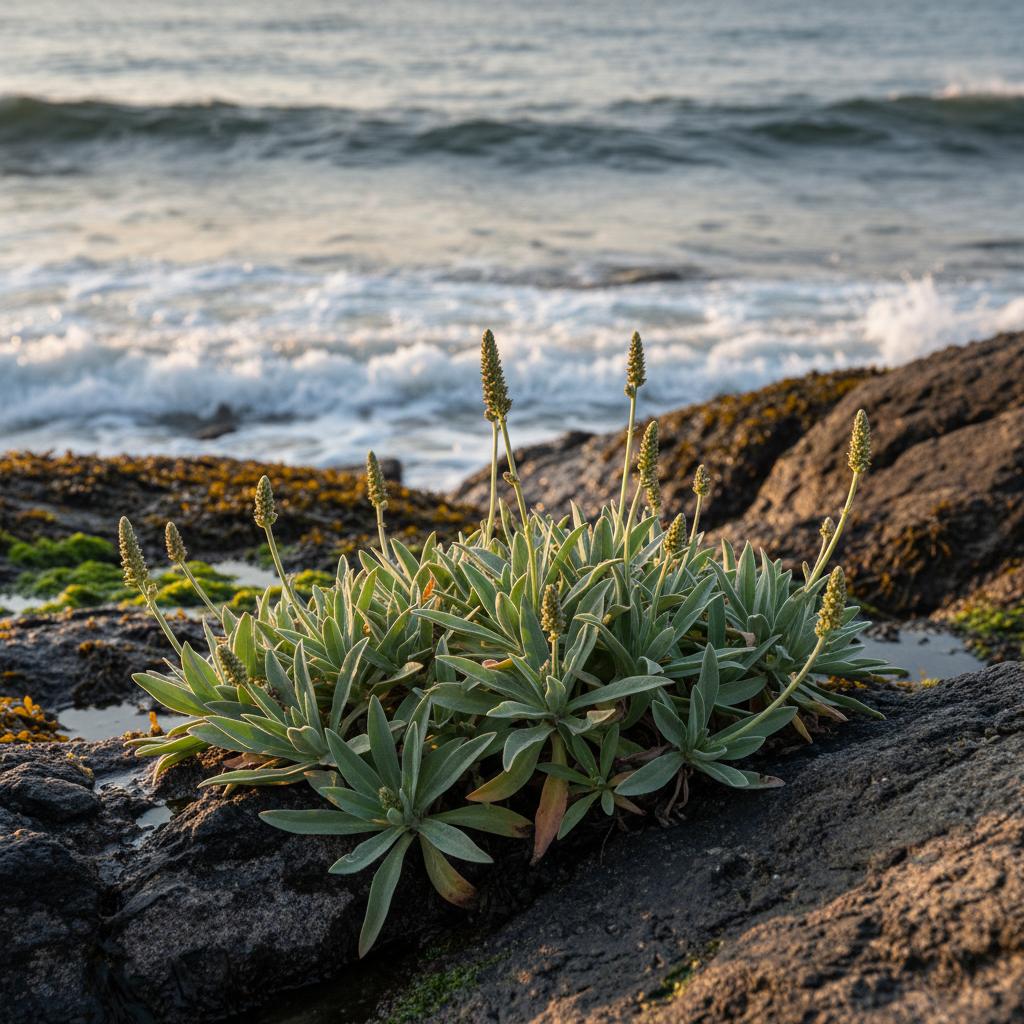 Piantaggine marina (Plantago maritima)