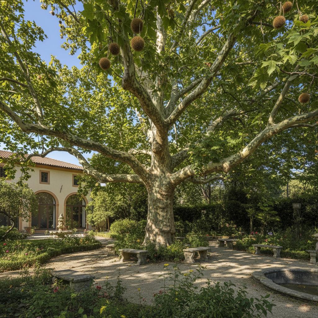 Platano occidentale (Platano americano) (Platanus occidentalis)