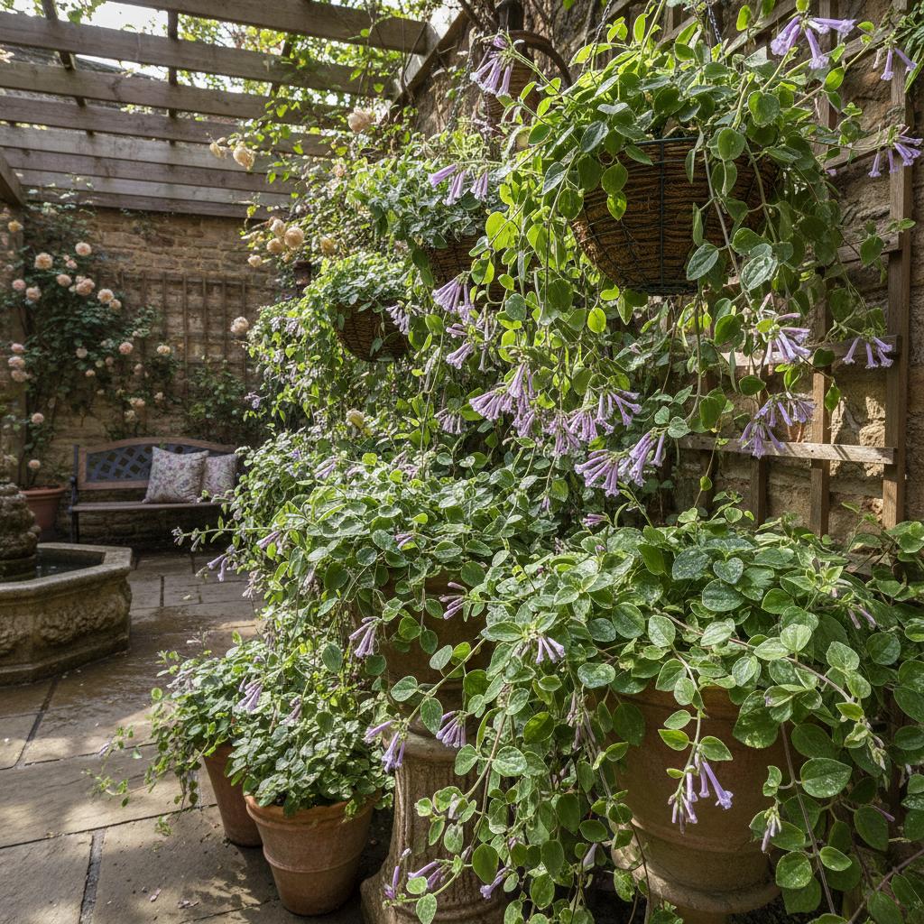 Pianta di Svezia (Plectranthus a verticilli) (Plectranthus verticillatus)