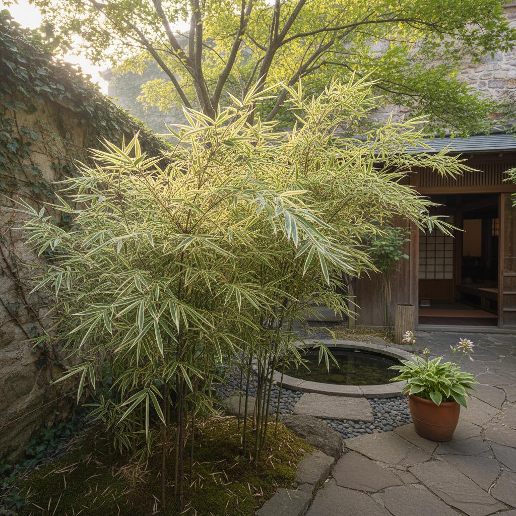 Bambú enano Fortune (Pleioblastus fortunei)