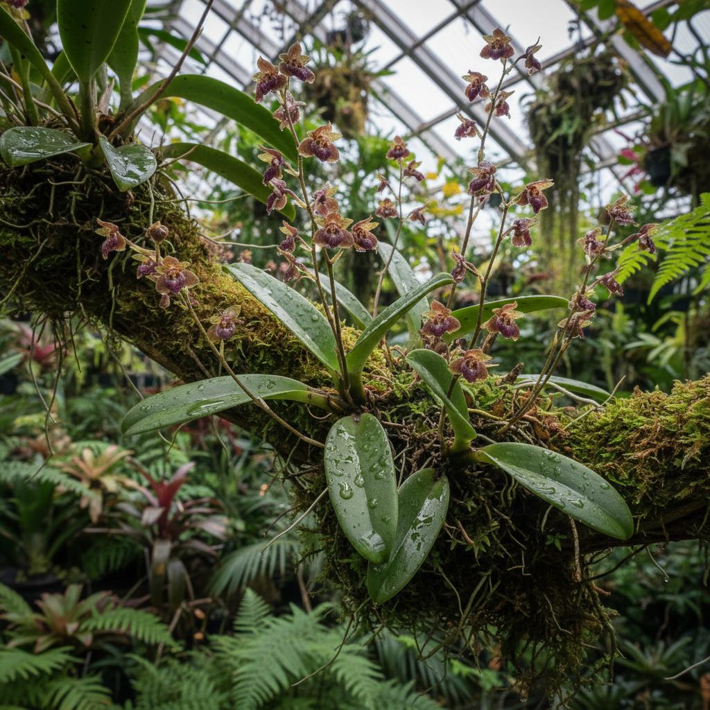 Pleurotallo a foglie cuoriformi (Pleurothallis cordata)