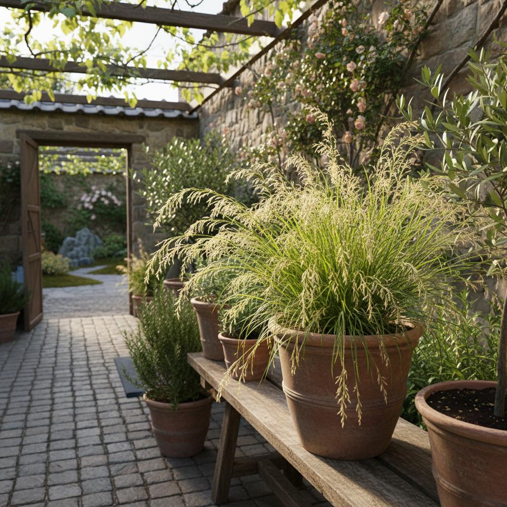 Bambolina di Monica (Pogonatherum paniceum 'Monica')