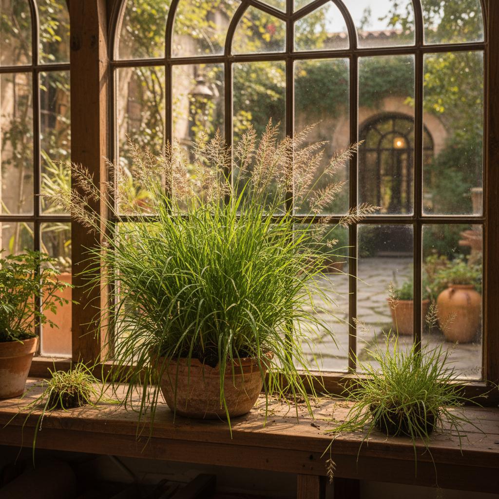 Bambou miniature (Pogonatherum paniceum)