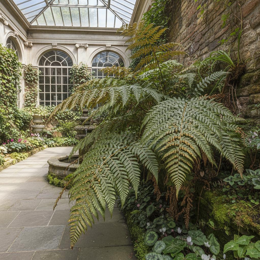 Felce polipodio interposta (Polypodium interjectum)