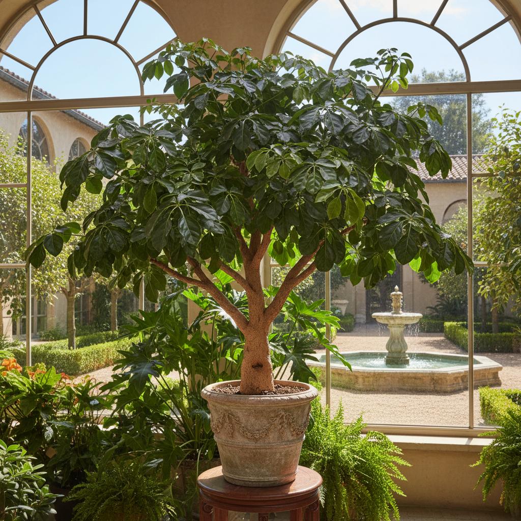 Polyscias Fabian (Polyscias a foglie rotonde) (Polyscias scutellaria 'Fabian')