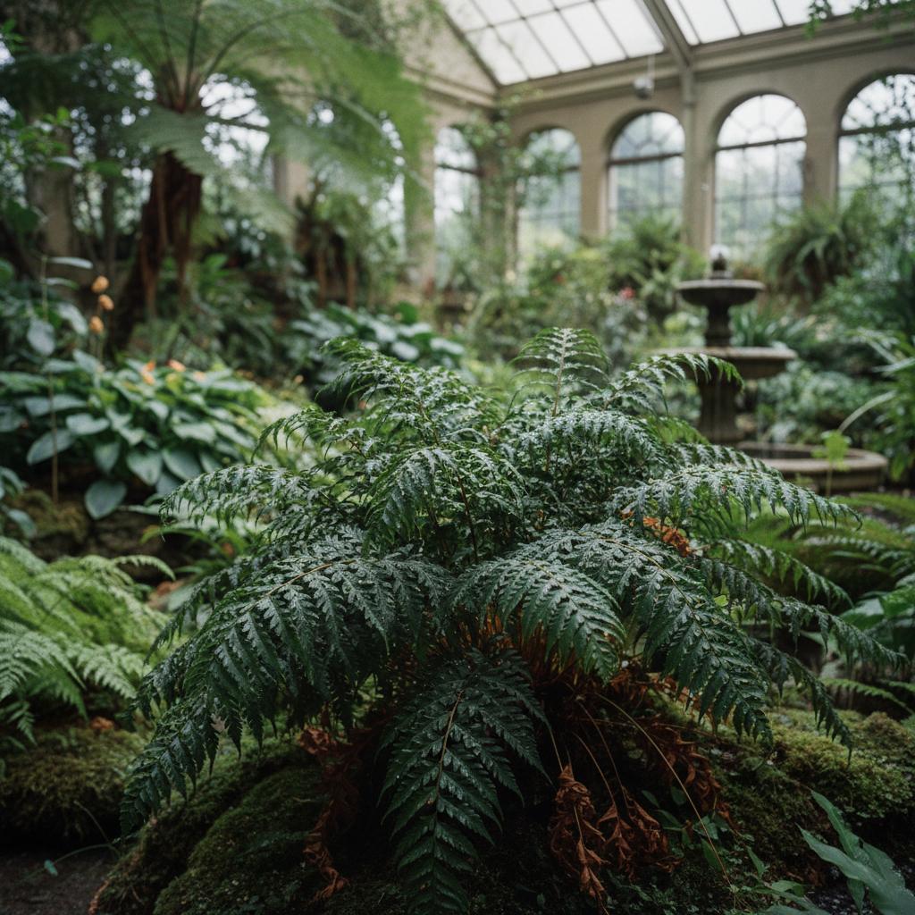 Felce di Tsushima (Polystichum tsus-simense)