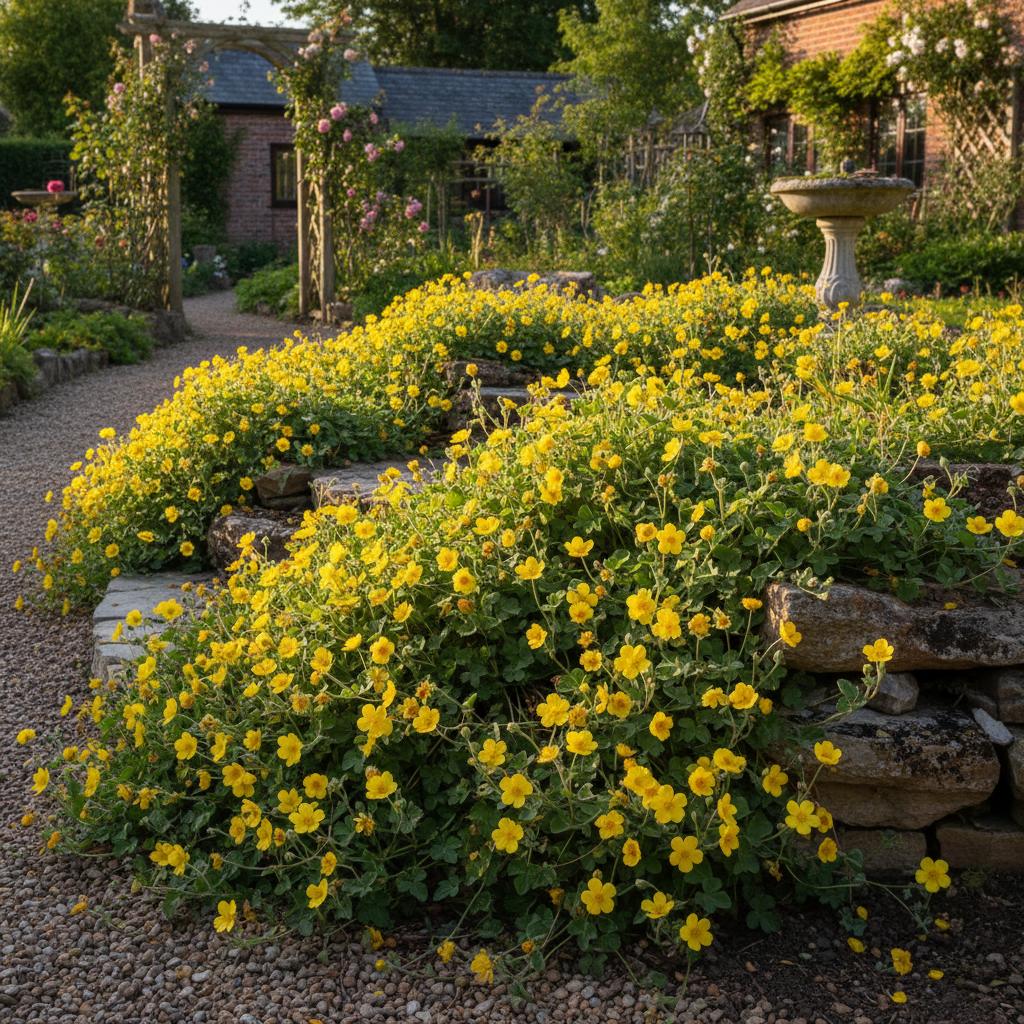 Potentilla strisciante (Potentilla supina)