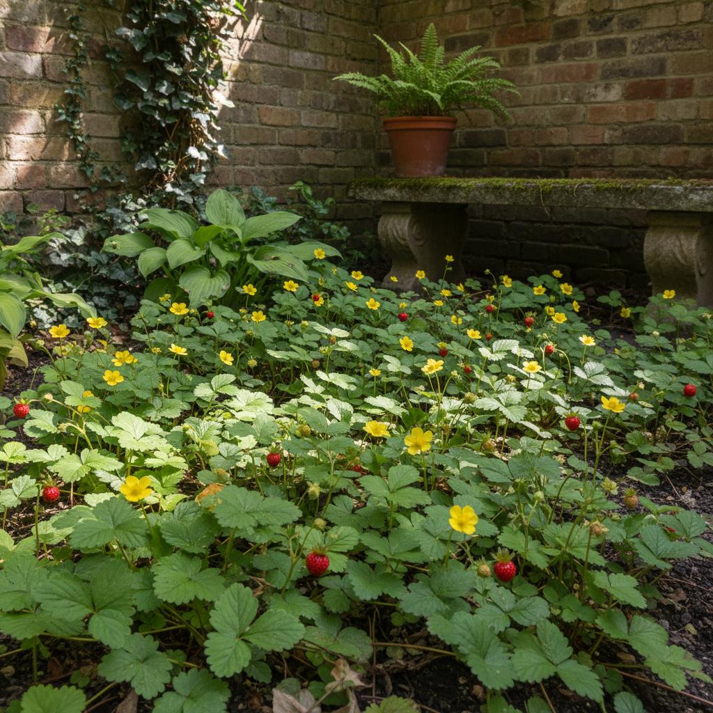 Fragola Indiana (Potentilla indica)