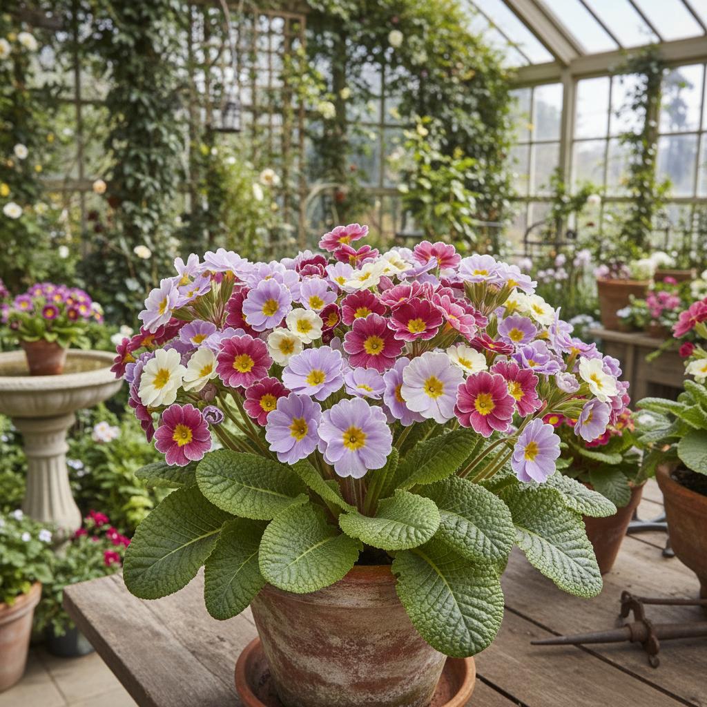 Primevère obconique (Primula obconica)