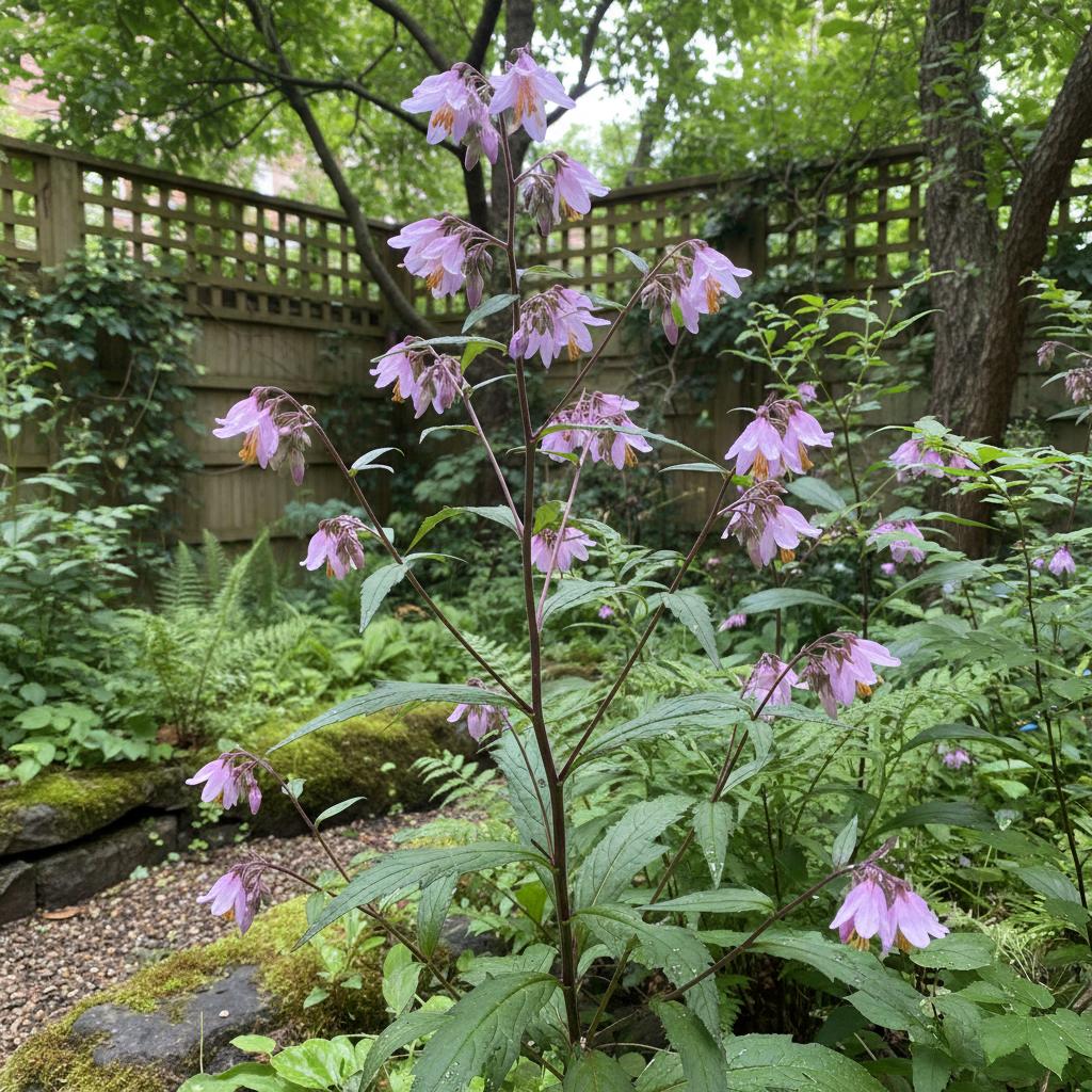 Lattuga viola montana (Prenanthes purpurea)
