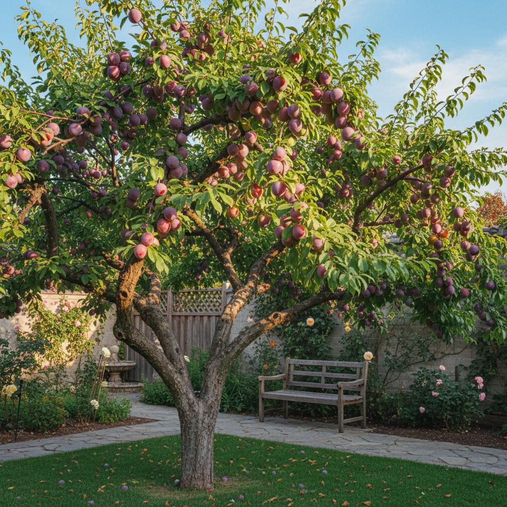 圣罗莎李 (Prunus salicina 'Santa Rosa')
