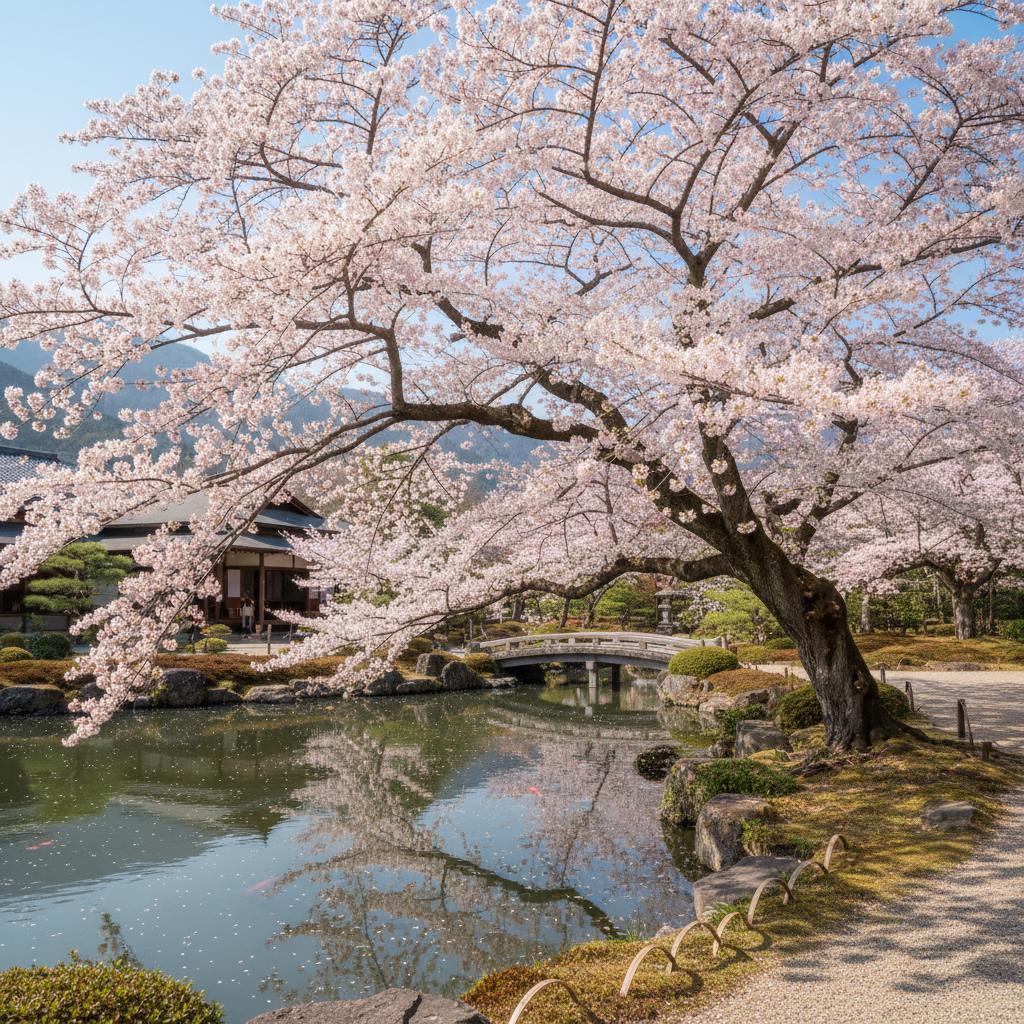Ciliegio giapponese (Sakura) (Prunus serrulata)