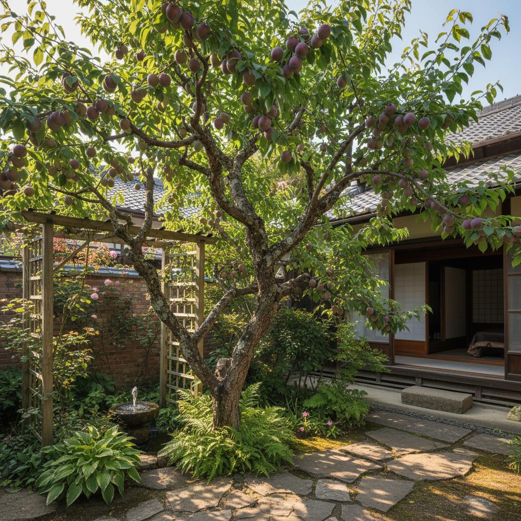 ウメ（ニホンウメ） (Prunus salicina)