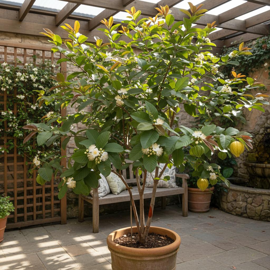 Giovia a angoli acuti (Psidium acutangulum)