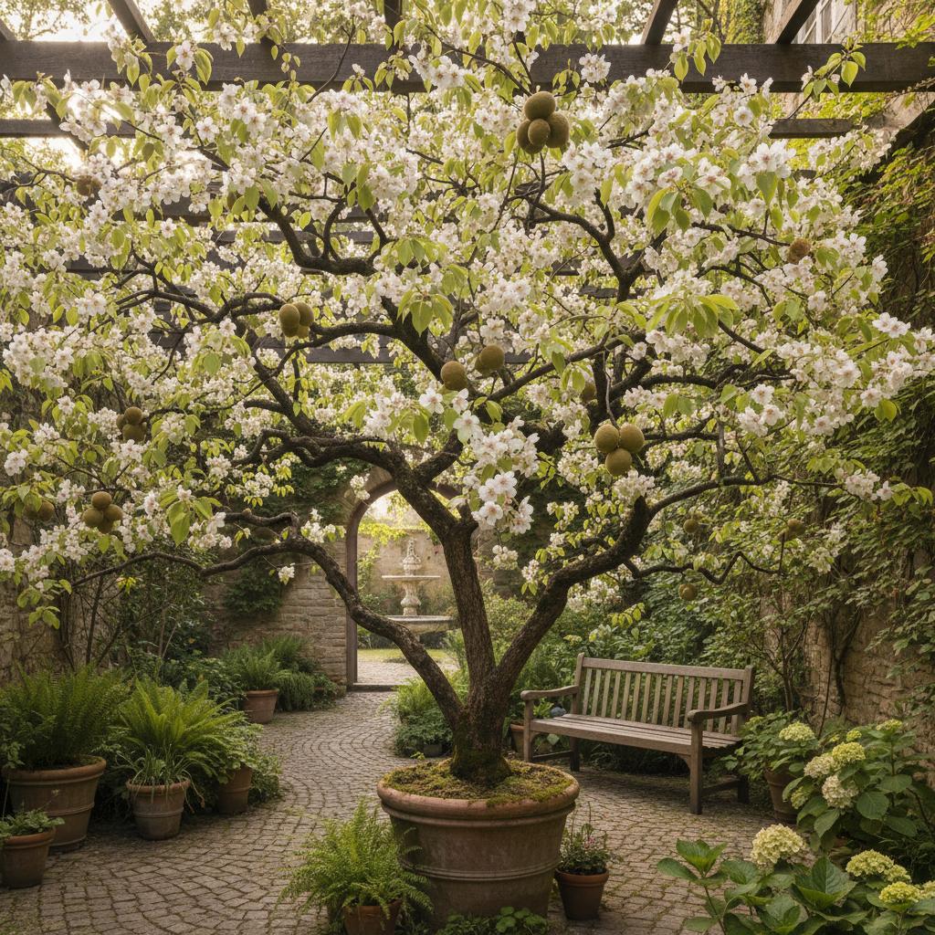 Pero himalayano selvatico (Pyrus pashia)