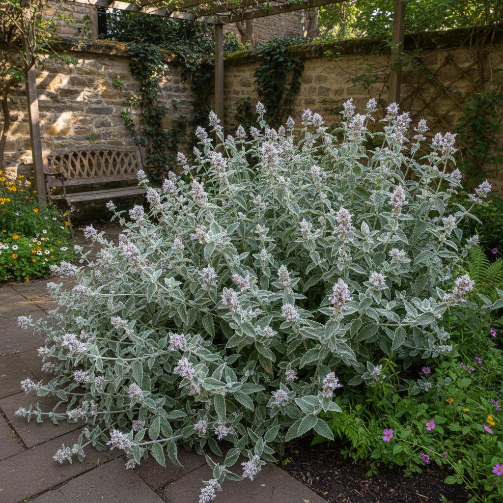 Menta di montagna pelosa (Pycnanthemum pilosum)