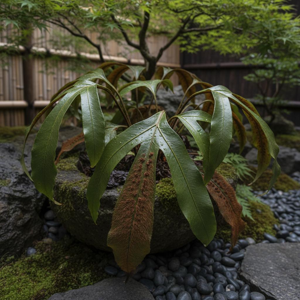 Felce a foglia lanciata (Pyrrosia hastata)