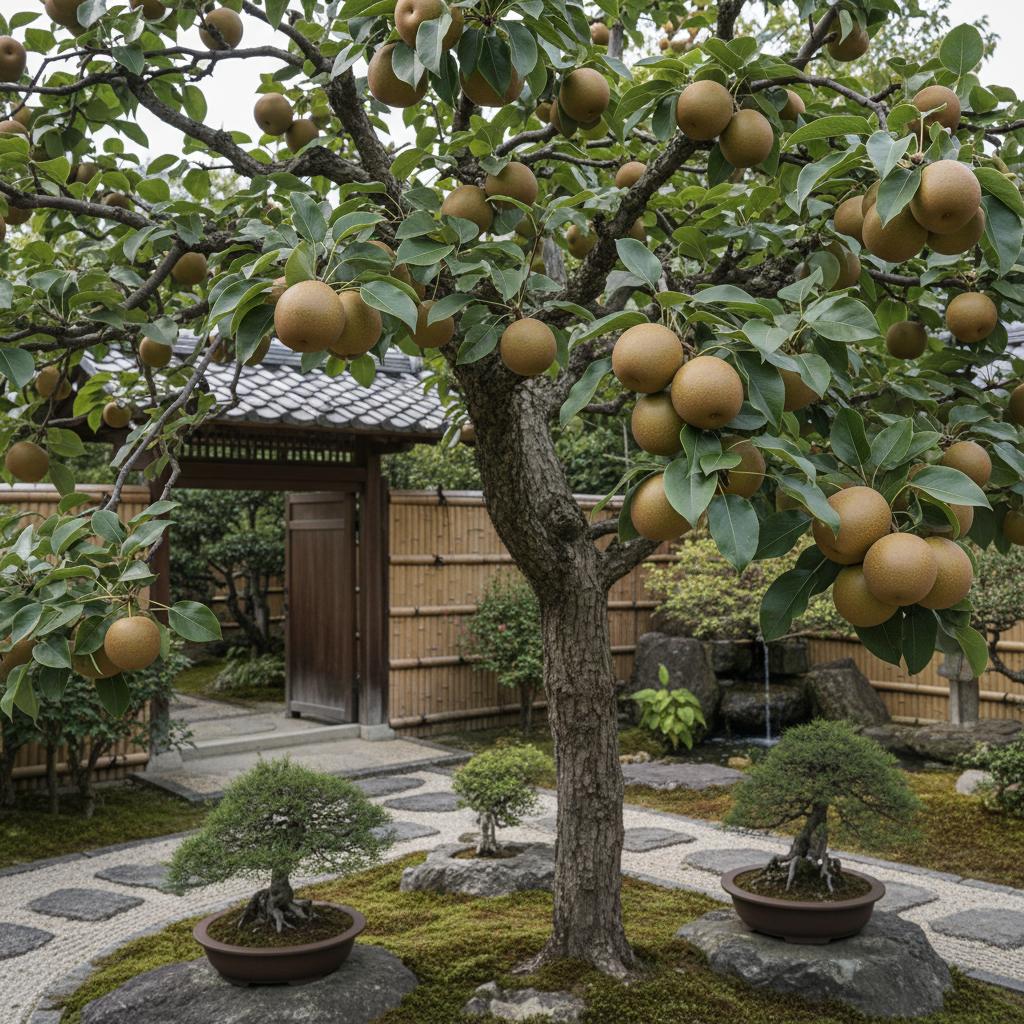 Pera asiatica (Nashi) (Pyrus pyrifolia)