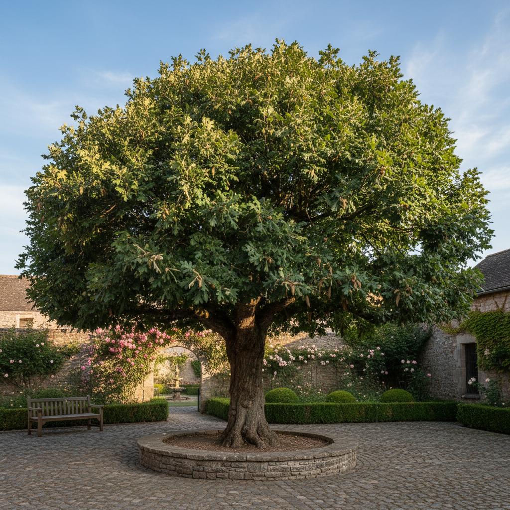 Quercia a denti aguzzi (Quercus acutissima)