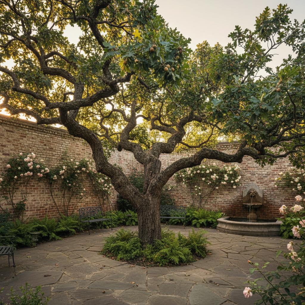 Quercia marilandica (Quercia Blackjack) (Quercus marilandica)