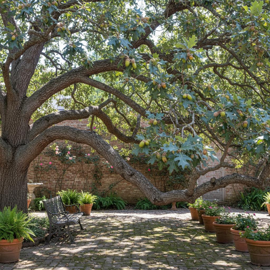 Quercia delle scogliere (Quercus austrina)