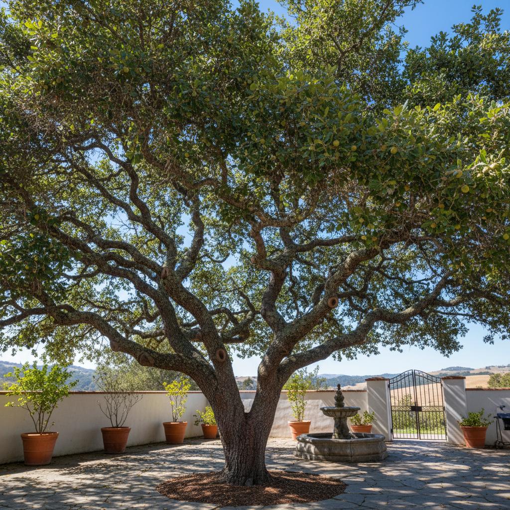 Quercia della costa (Quercus agrifolia)