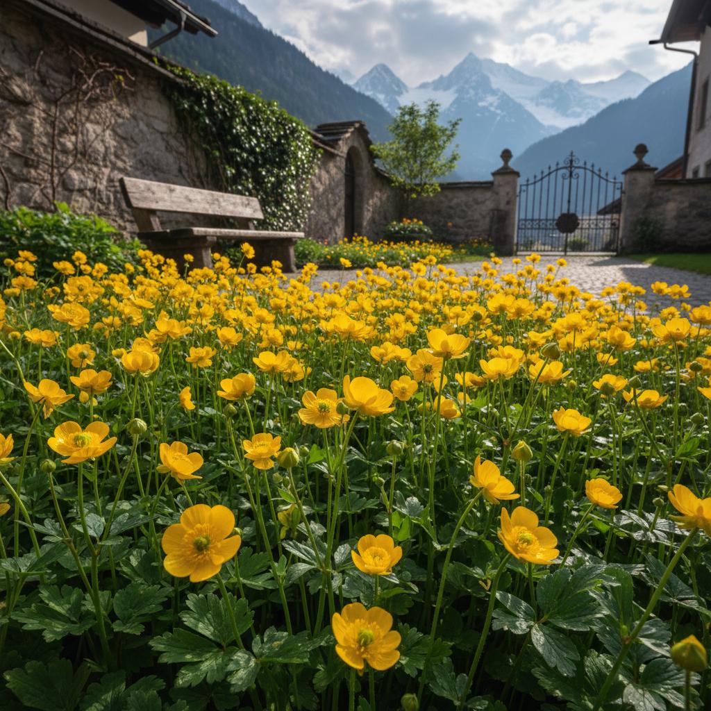 Alpen-Hahnenfuß (Ranunculus alpestris)