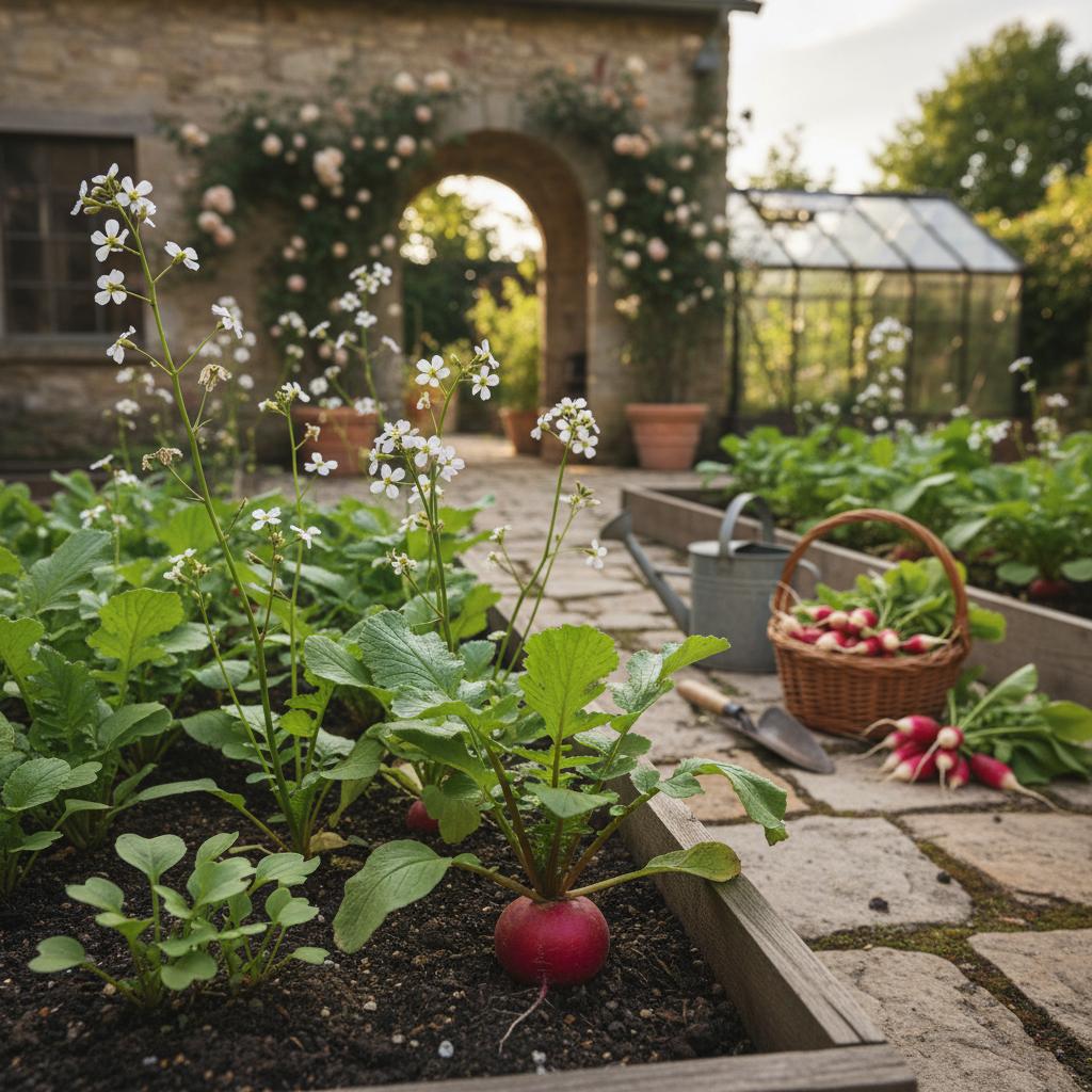 Rettich (Raphanus sativus)