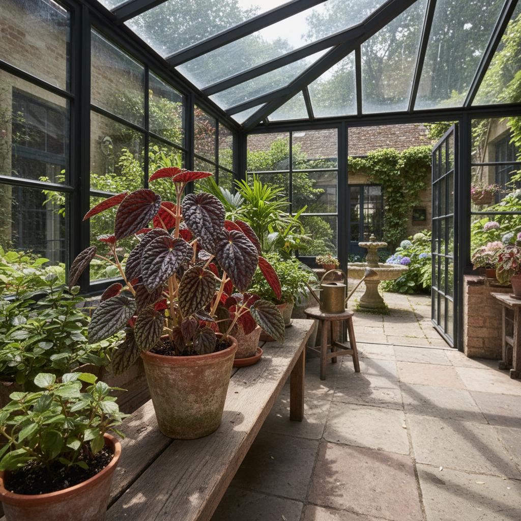 Rote Ecuador-Peperomie (Peperomia caperata 'Red Ecuador')