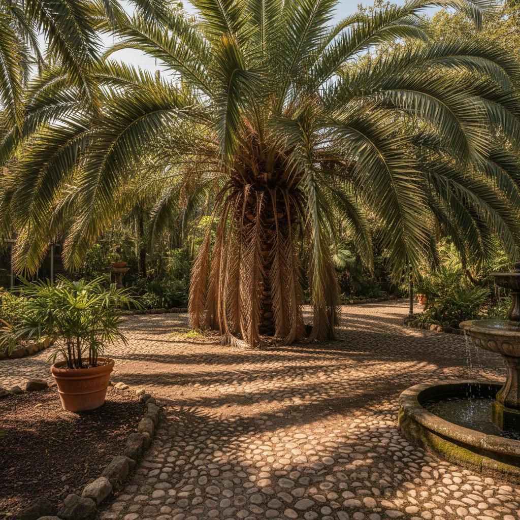 Raffiapalme (Raphia farinifera)