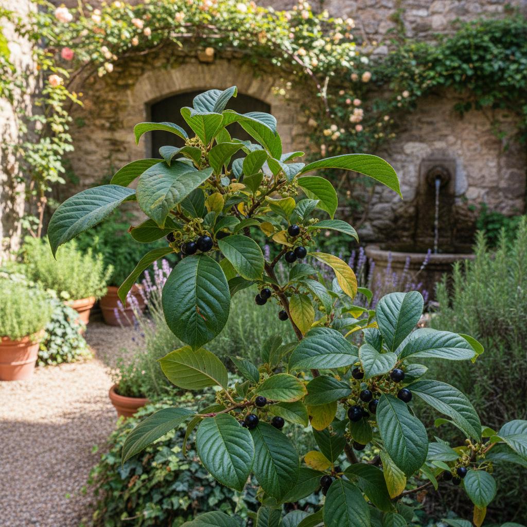 Alpiner Kreuzdorn (Rhamnus alpina)