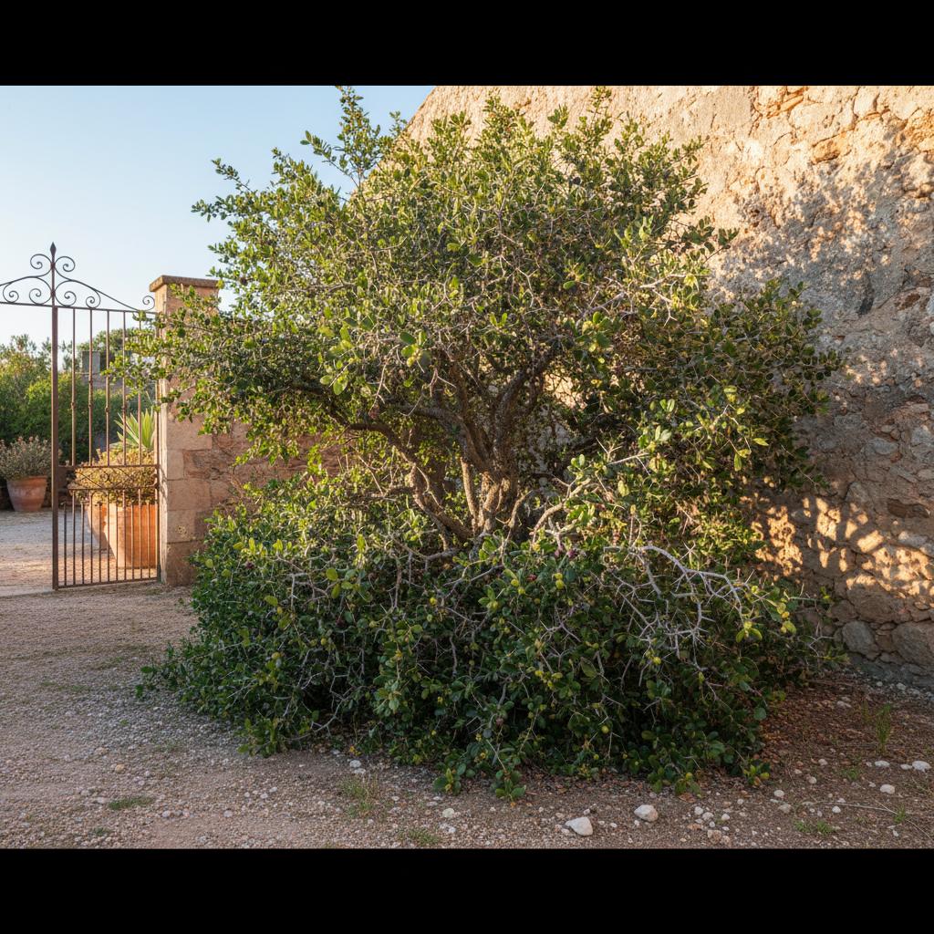 Mittelmeer-Buckthorn (Rhamnus lycioides)