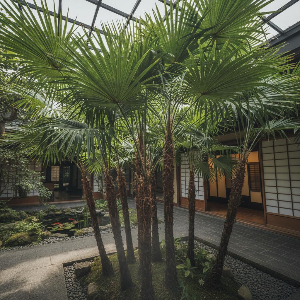 Damenpalme (Rhapis multifida)