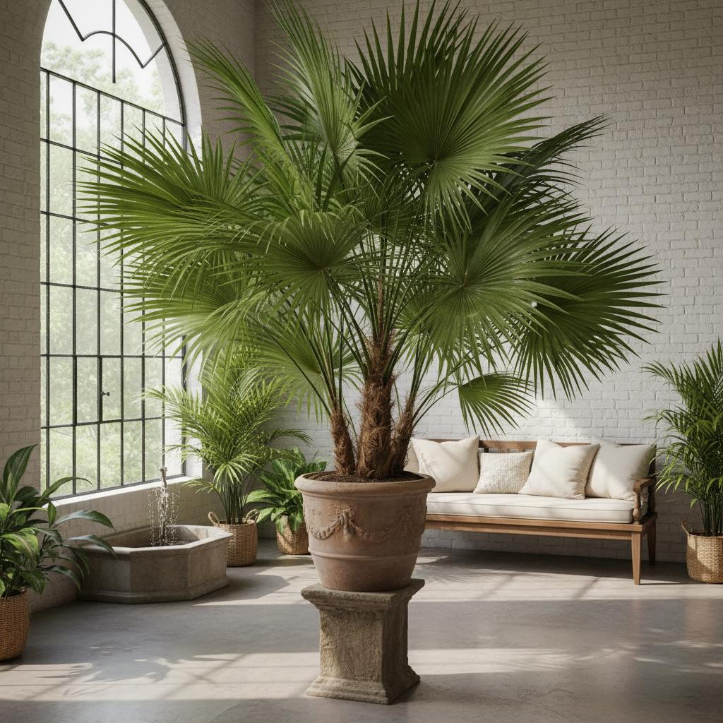 Schirmpalme (Rhapis excelsa)